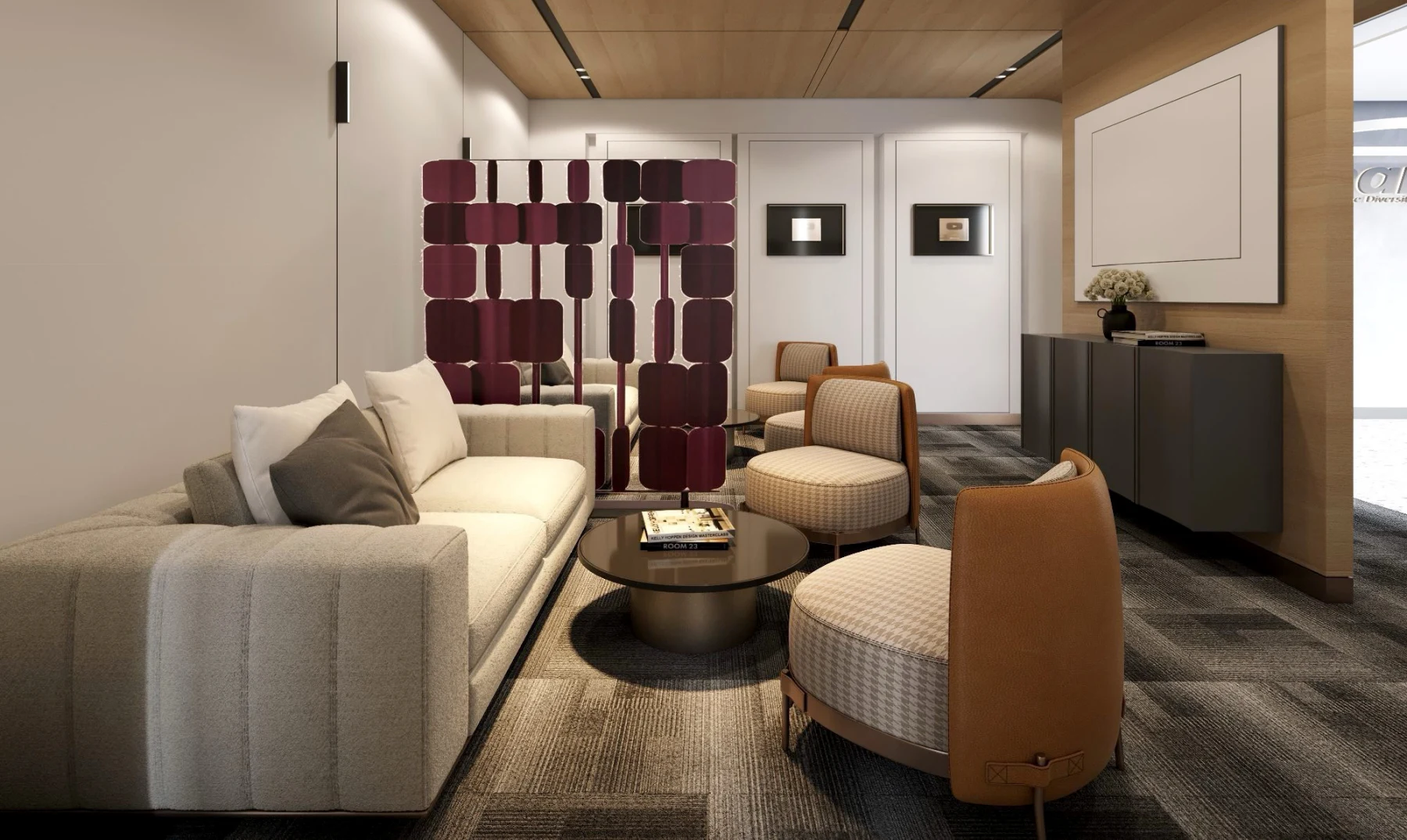 Bộ sofa sang trọng được The City đưa vào dự án Yeah1