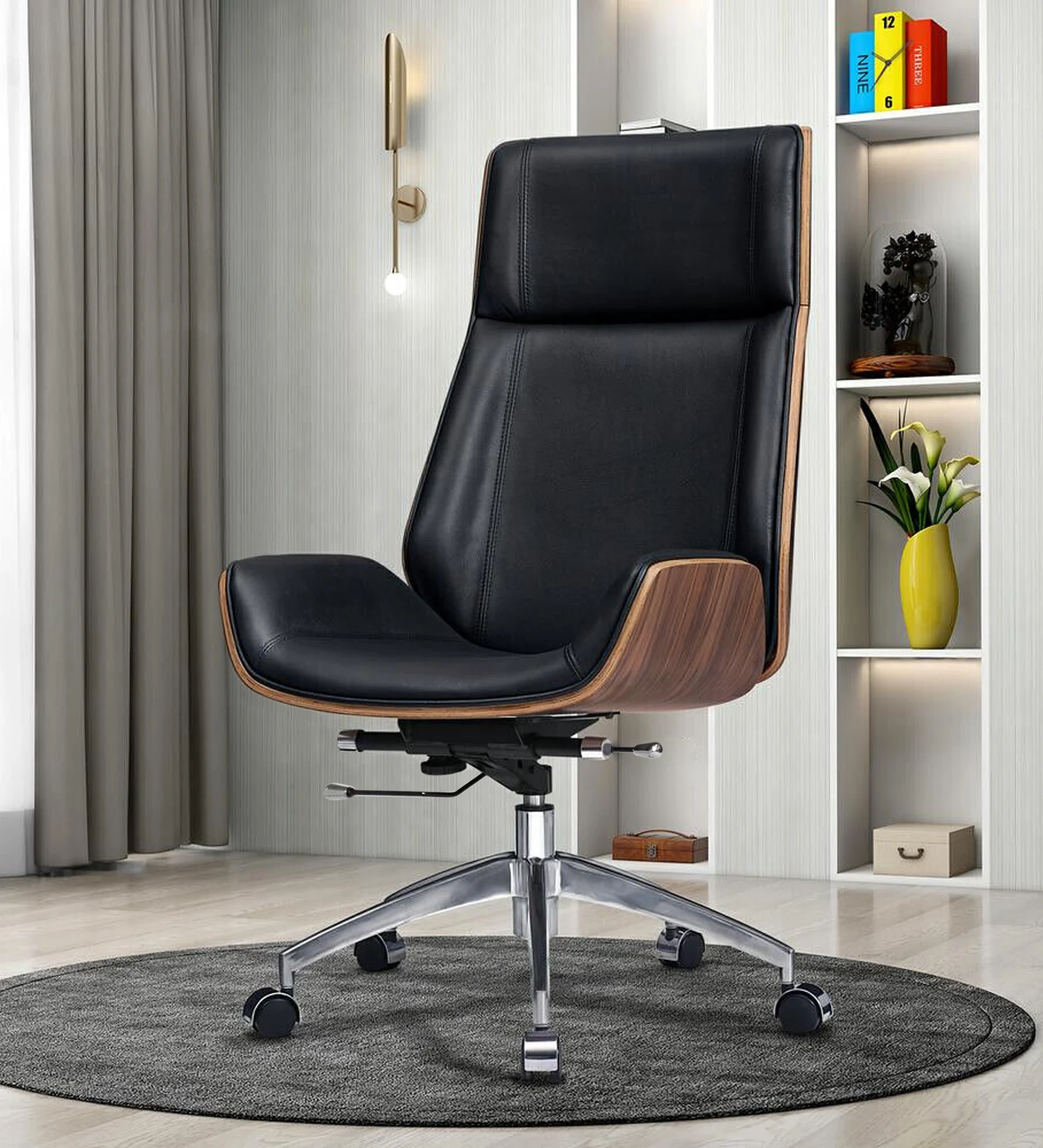 Chất Liệu Cao Cấp -ghế lãnh đạo wood
