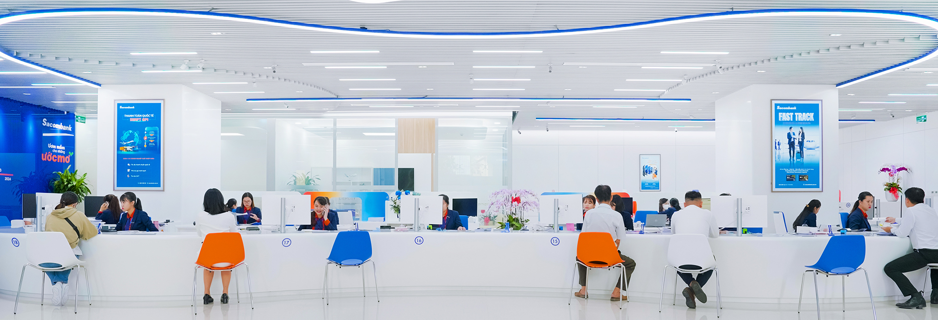 Giải Pháp Nội Thất Văn Phòng Cho Ngân Hàng