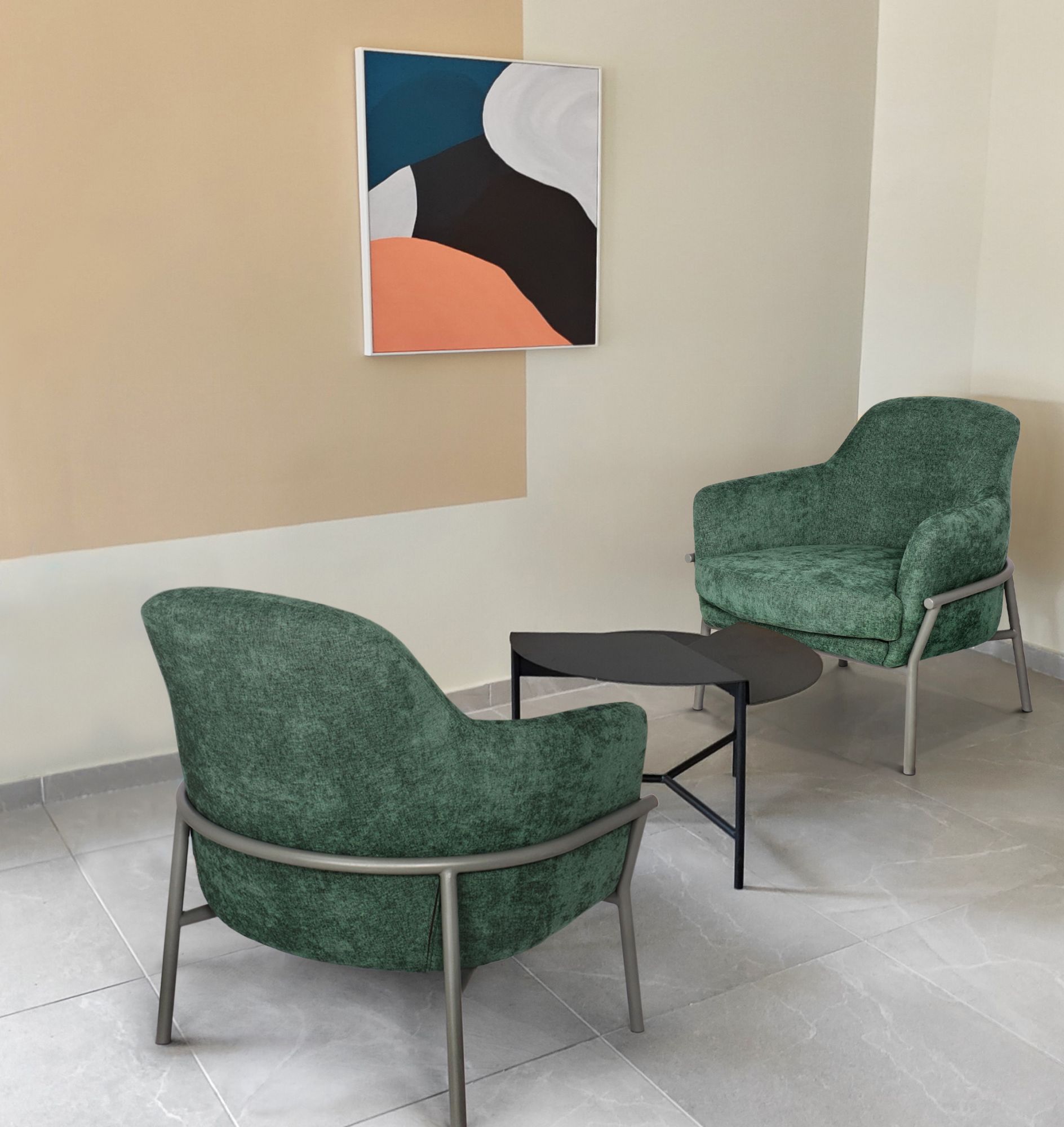 Olten là pha giữa phong cách Lounge và Cozy