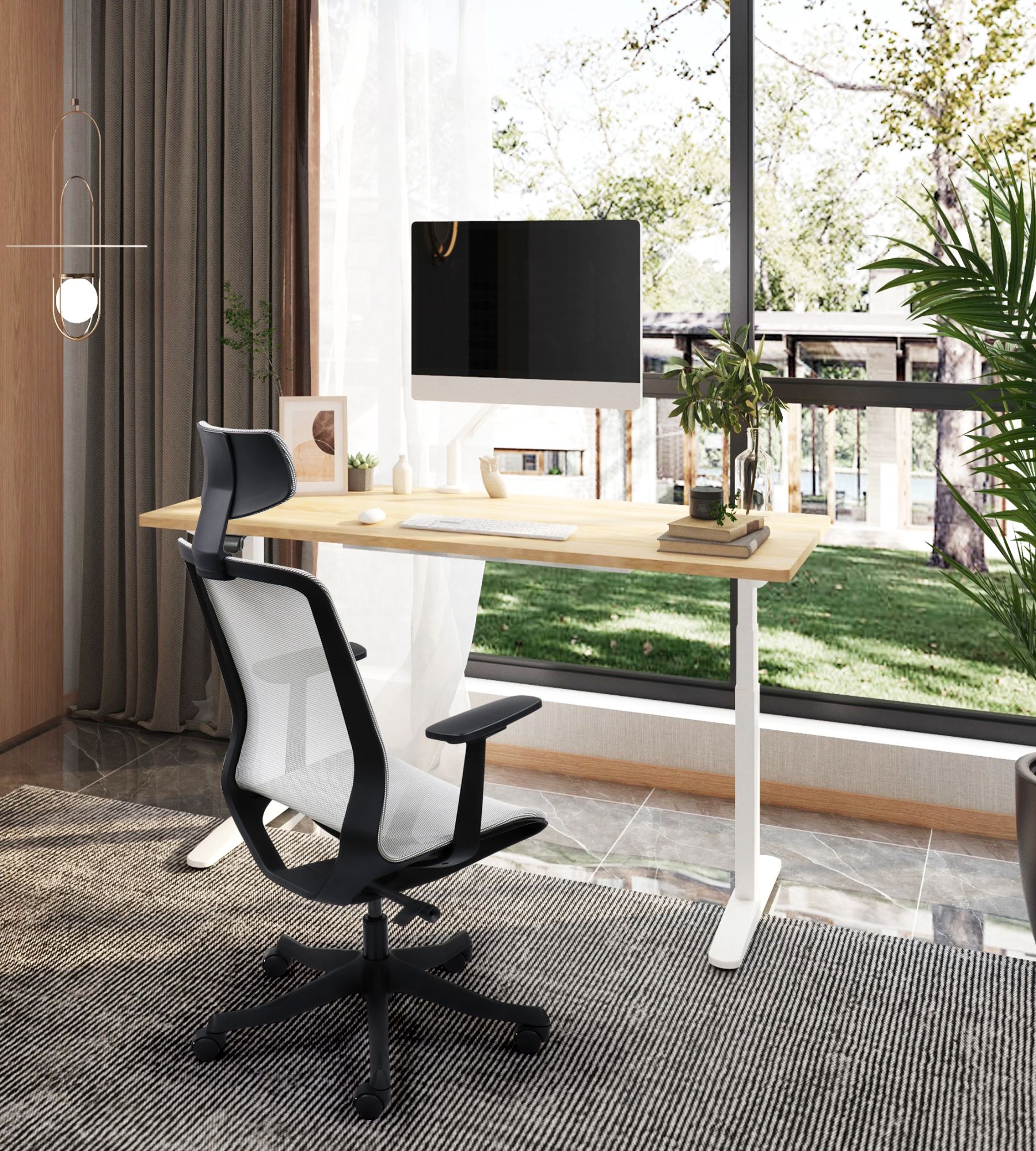 Airblade- ghế công thái học bền bỉ nhưng nhẹ nhàng