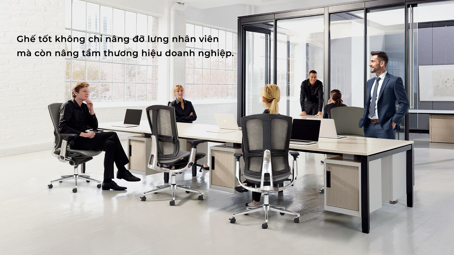Cách Các Doanh Nghiệp Việt Nam Tăng 20% Năng Suất Nhờ Ghế Công Thái Học