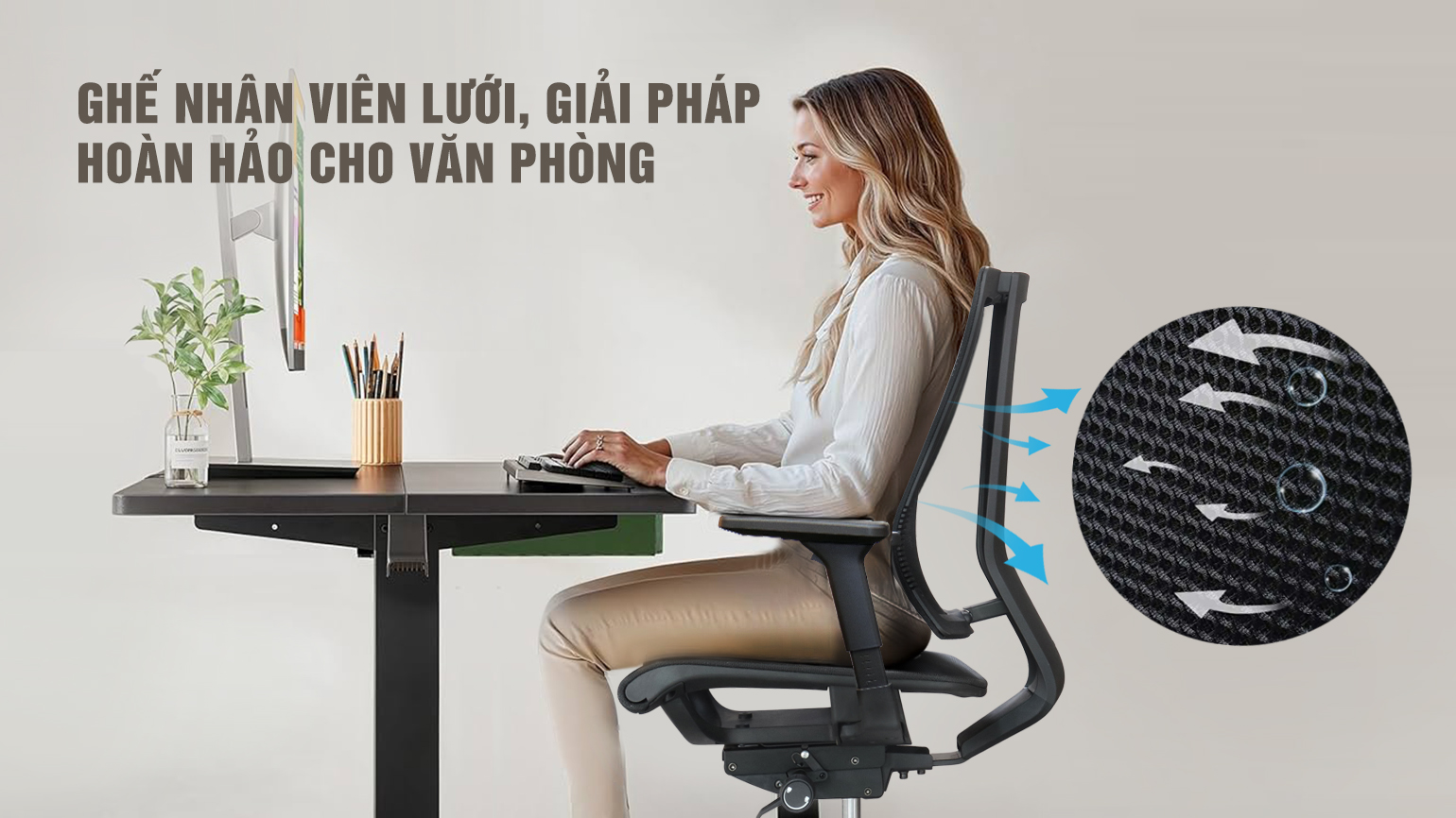 Vì Sao Ghế Nhân Viên Lưới “Sinh Ra” Để Dành Cho Văn Phòng Việt?