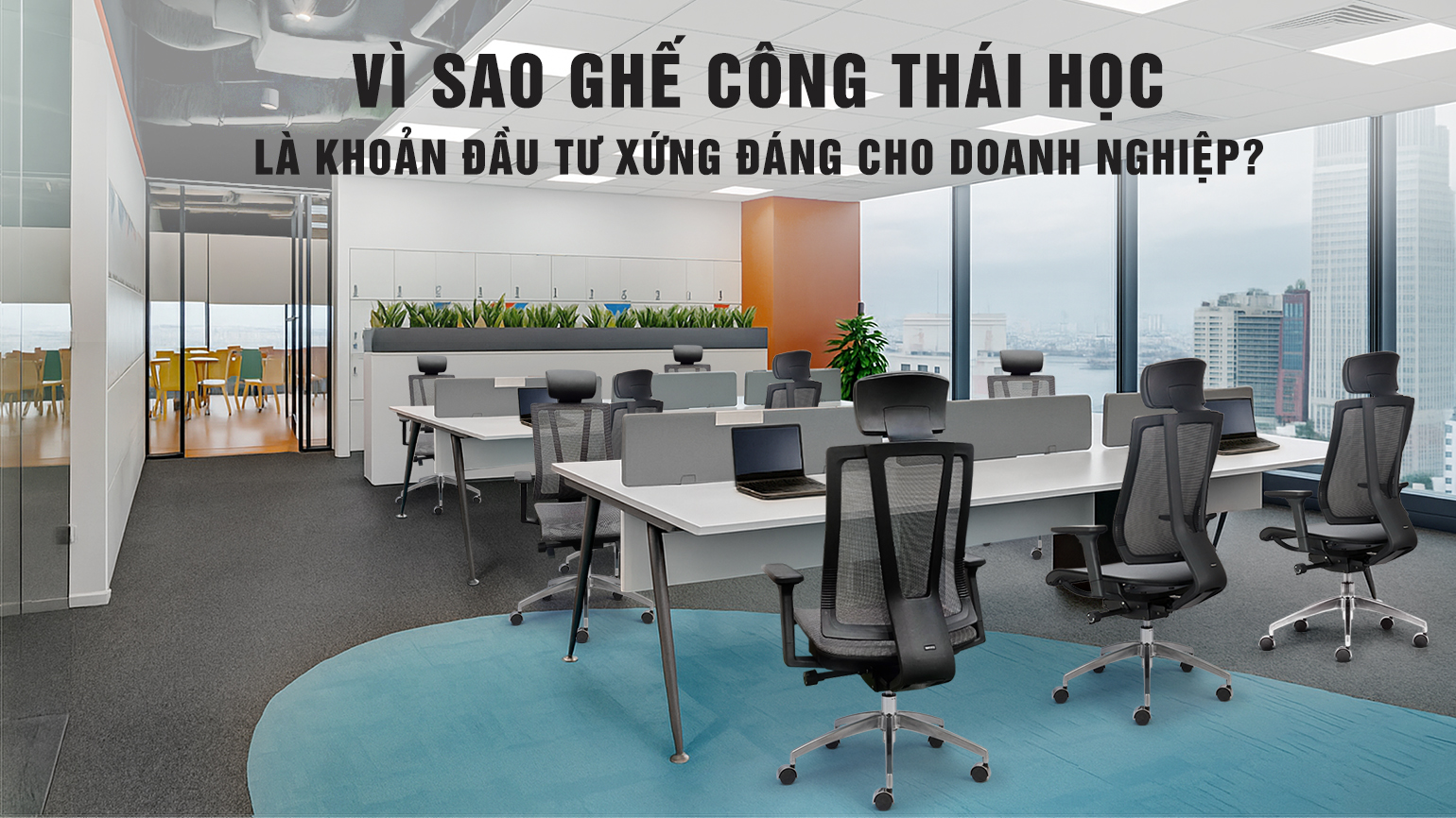 Vì Sao Ghế Công Thái Học Là Khoản Đầu Tư Xứng Đáng Cho Doanh Nghiệp?