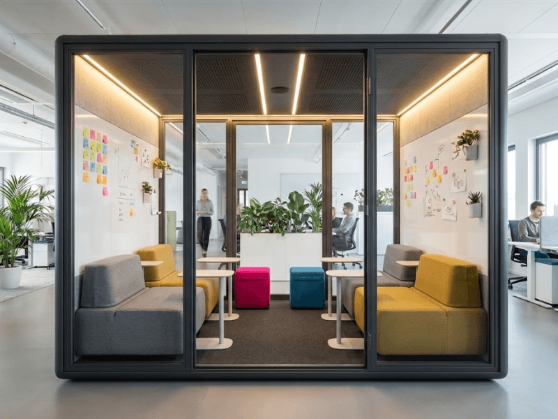 Đầu tư phòng họp di động Meeting Pod