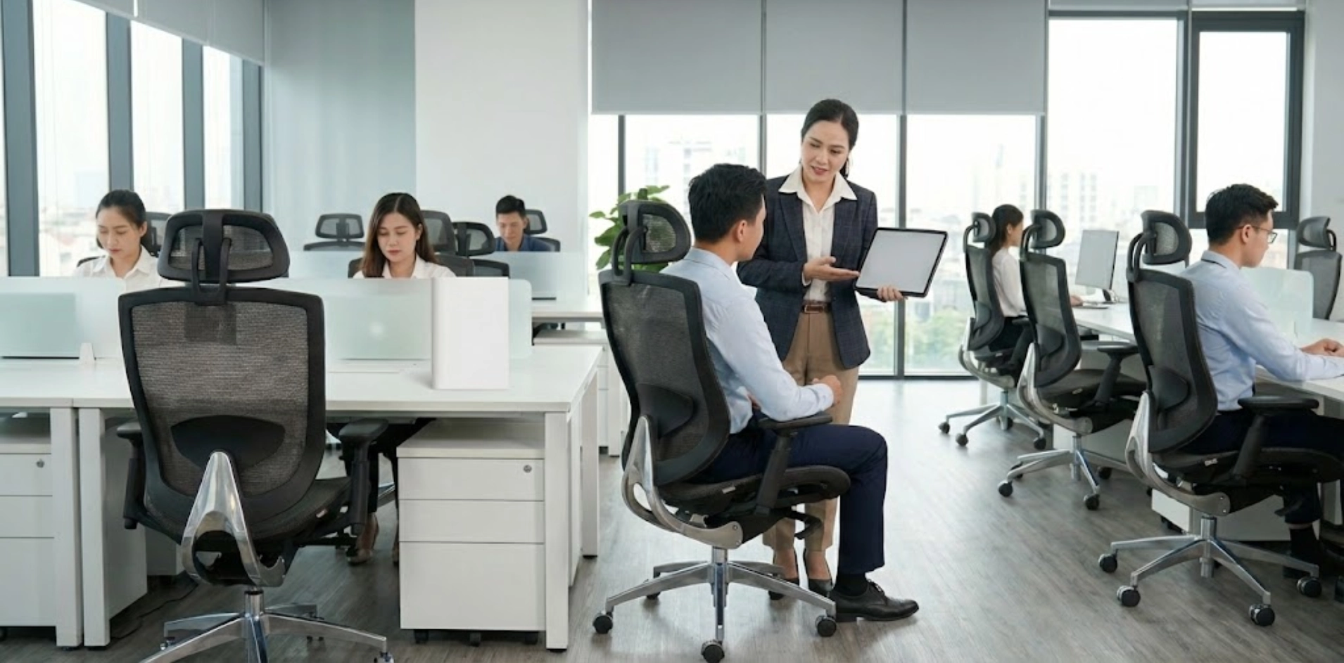 Hướng Dẫn Sử Dụng Ghế Công Thái Học: Tài Liệu Nội Bộ Cho Doanh Nghiệp