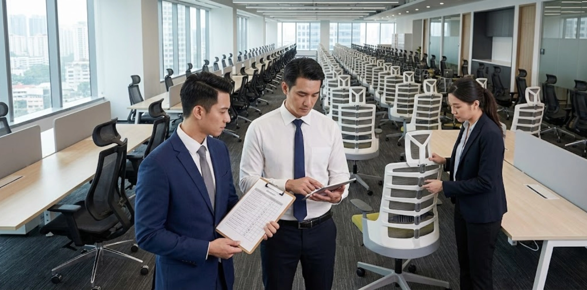 Inspection Checklist for Purchasing Office Chairs in Large Quantities