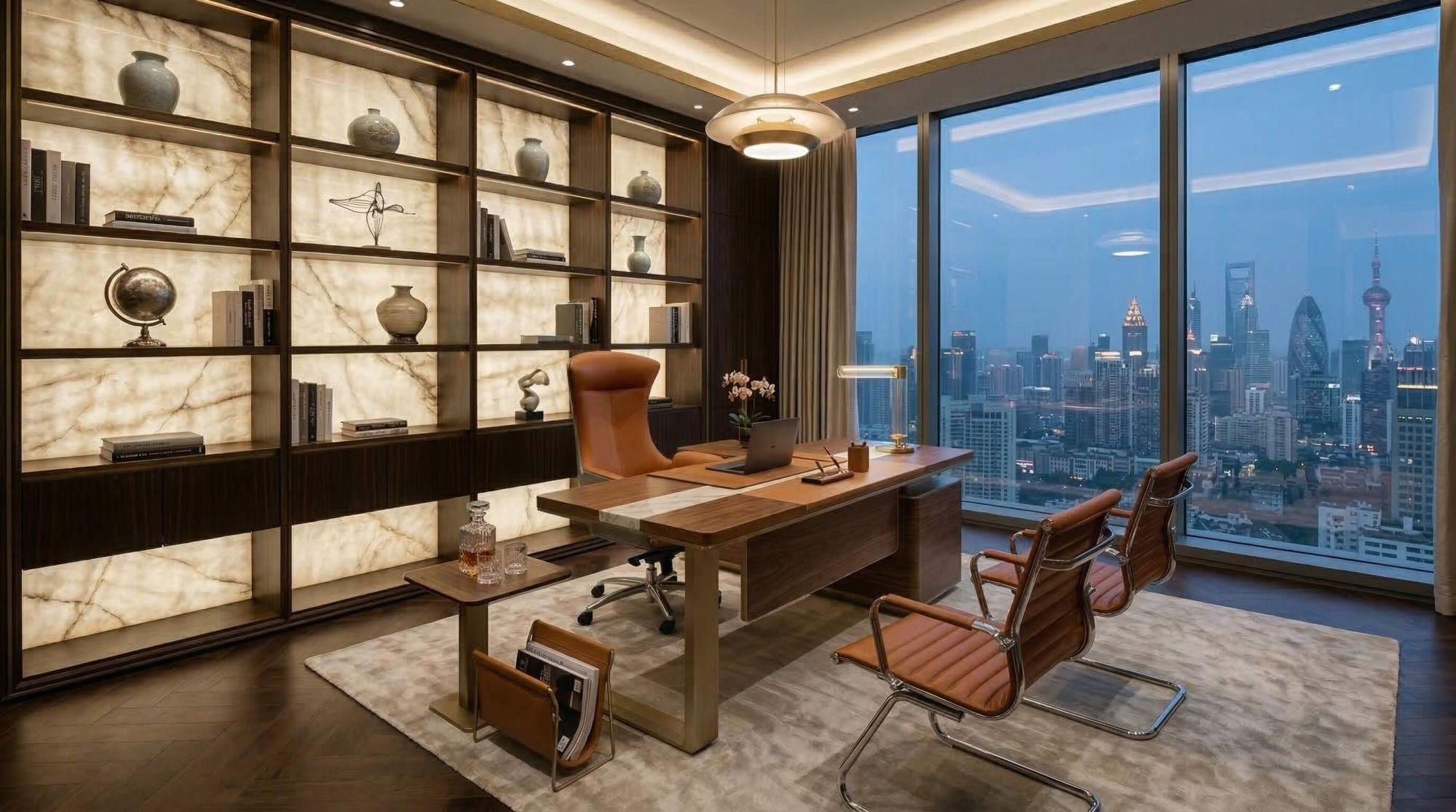 Executive Leather Chairs: The Perfect Synergy of Craftsmanship and Ergonomics