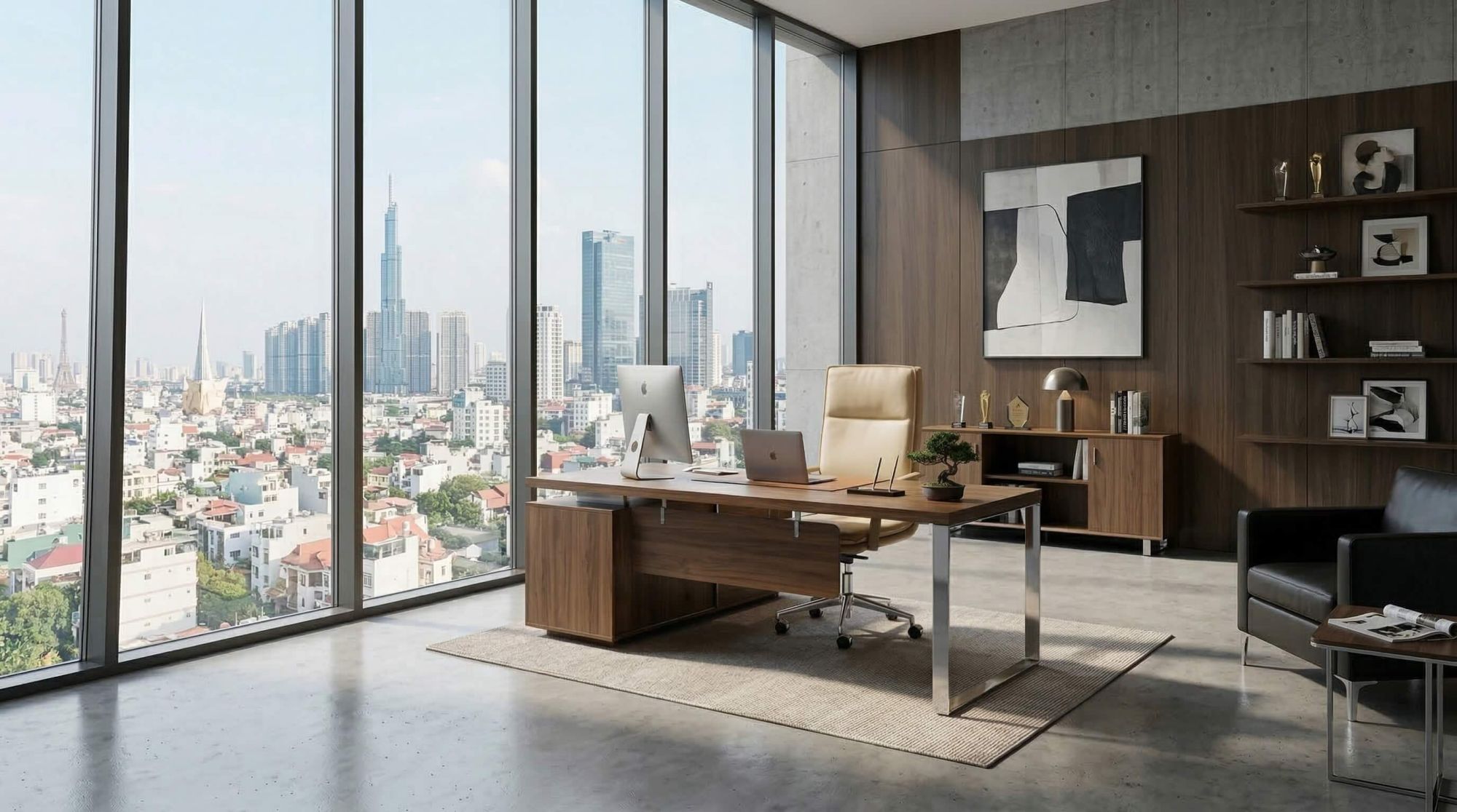 Ghế da lãnh đạo The City