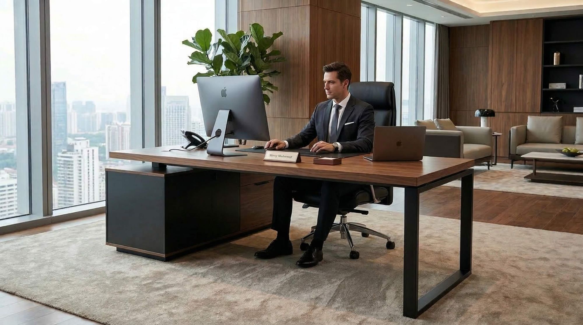 High-end executive desk