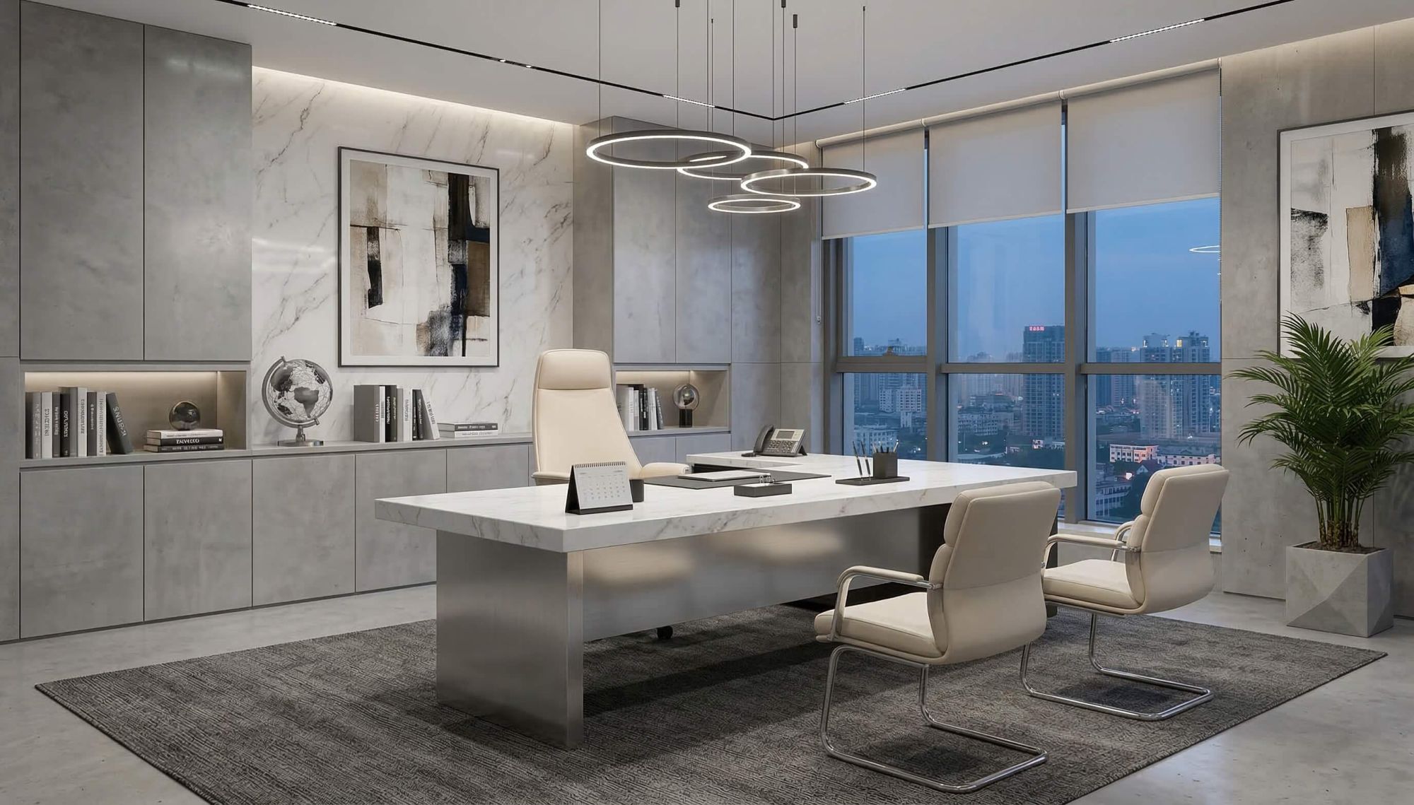 Lồng ghép yếu tố văn hóa địa phương trong văn phòng giám đốc