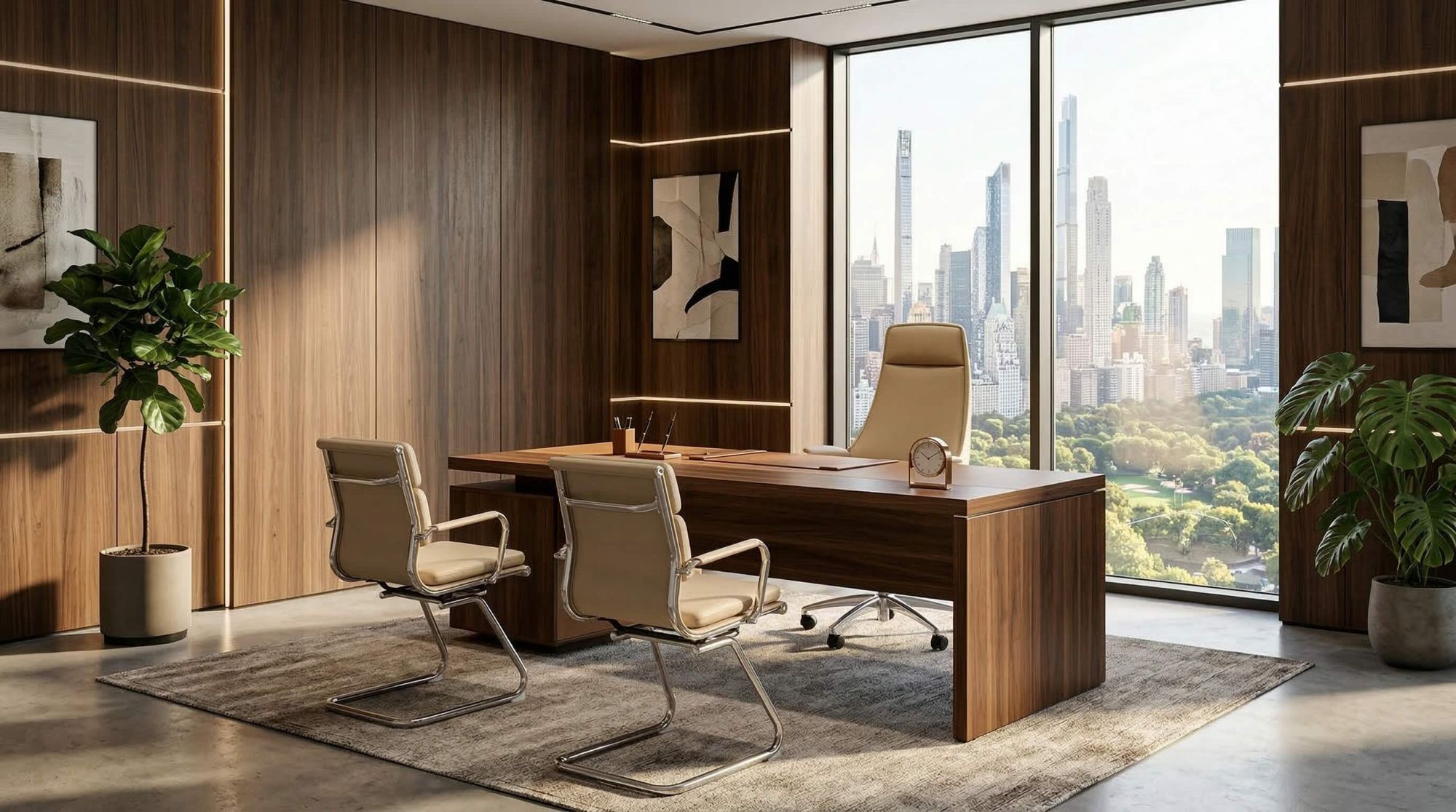 Integrated Executive Furniture Solutions: Elevating the Leader's Stature