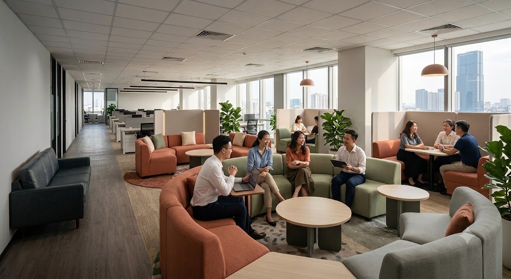Sofa Văn Phòng Hiện Đại: Không Chỉ Là Thẩm Mỹ - Đó Là Kiến Trúc Của Sự Kết Nối