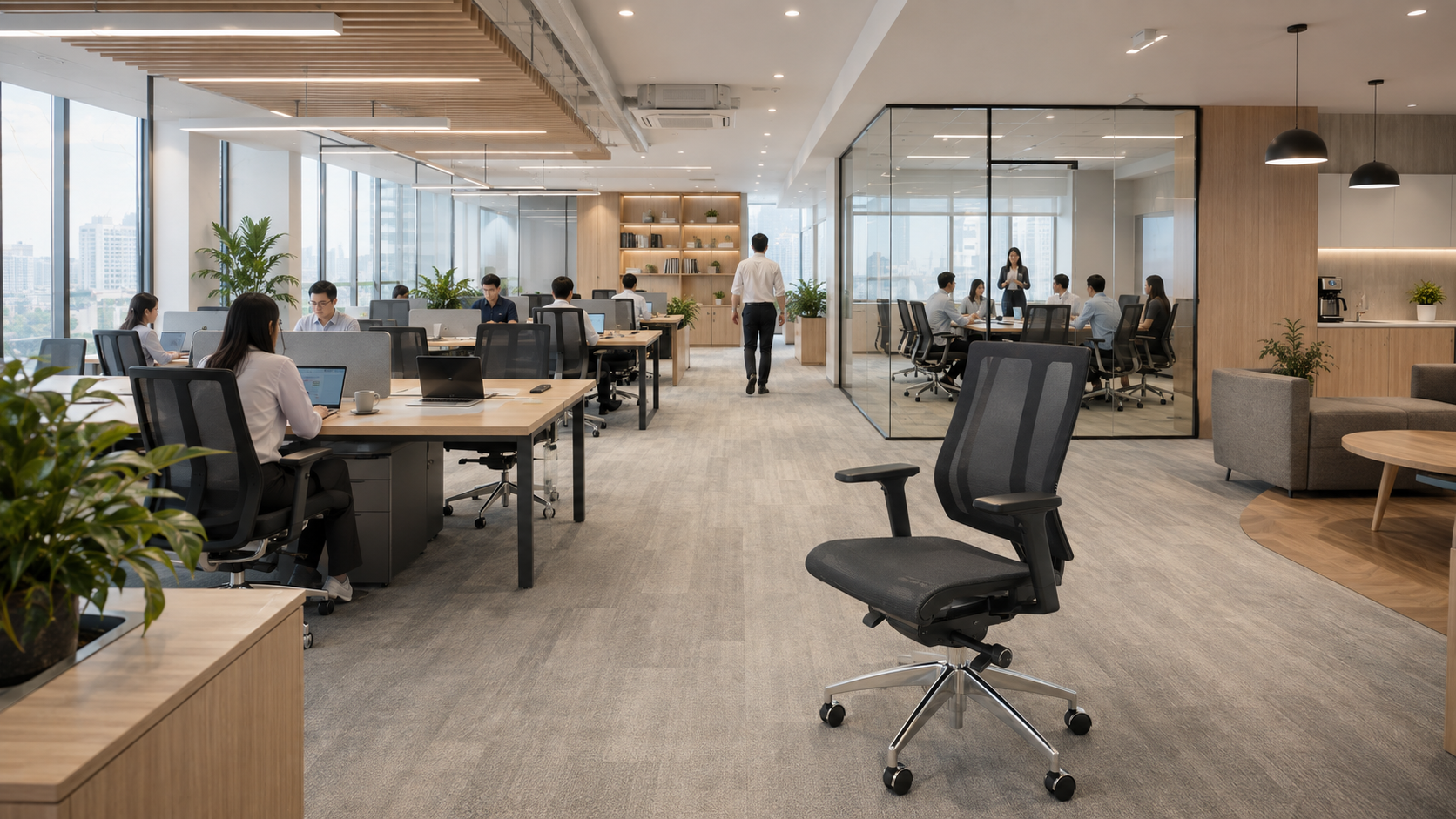 Những Con Số Cần Biết Trước Khi Bố Trí Một Văn Phòng 100m2