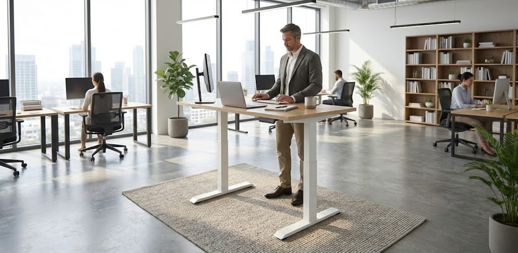 Smart Standing Desks: The Interior Trend Changing How Office Workers Work